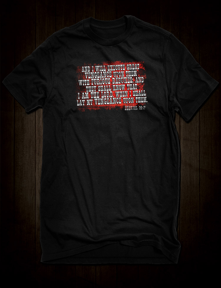 Ezekiel 25:17 T-Shirt - Hellwood Outfitters