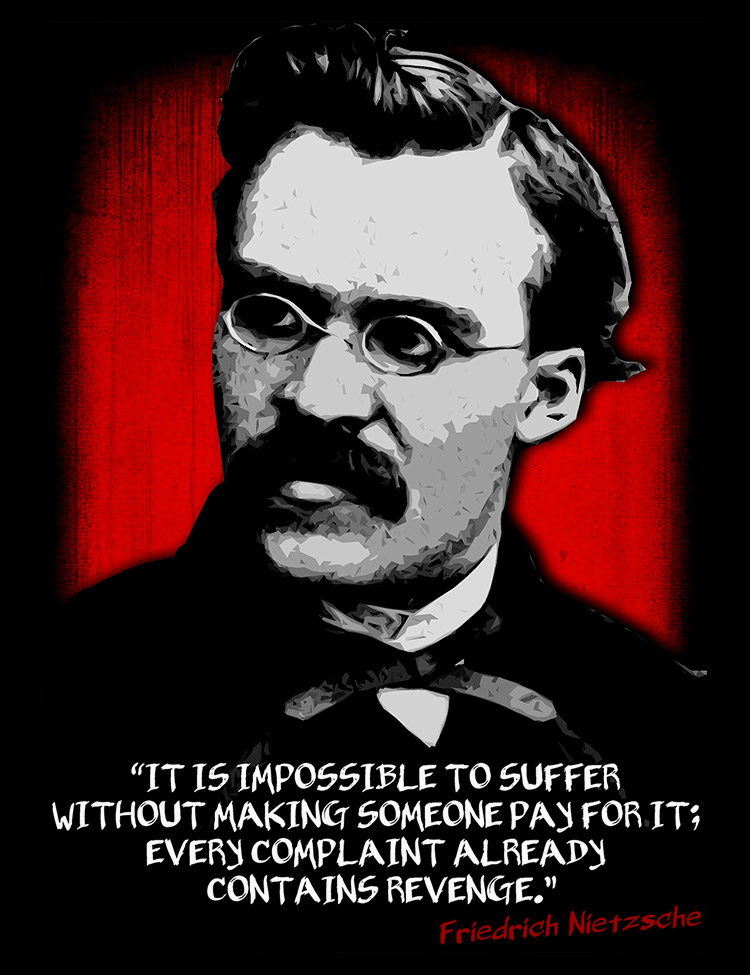 Friedrich Nietzsche Quote T-Shirt