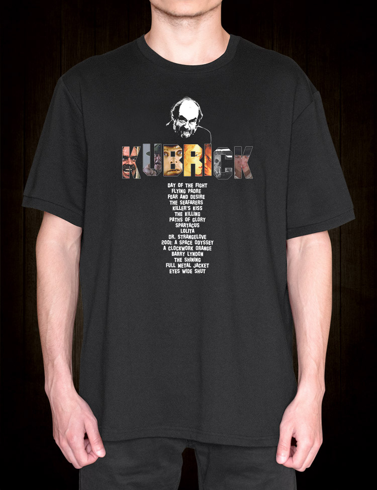 Stanley Kubrick Filmography T-Shirt