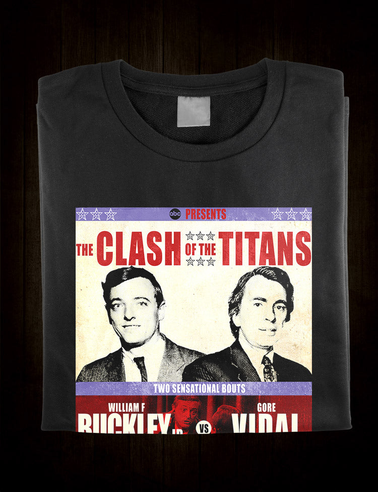 William F Buckley vs Gore Vidal T-Shirt