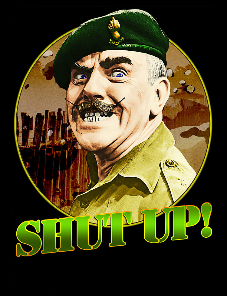 Windsor Davies Sergeant Major T-Shirt