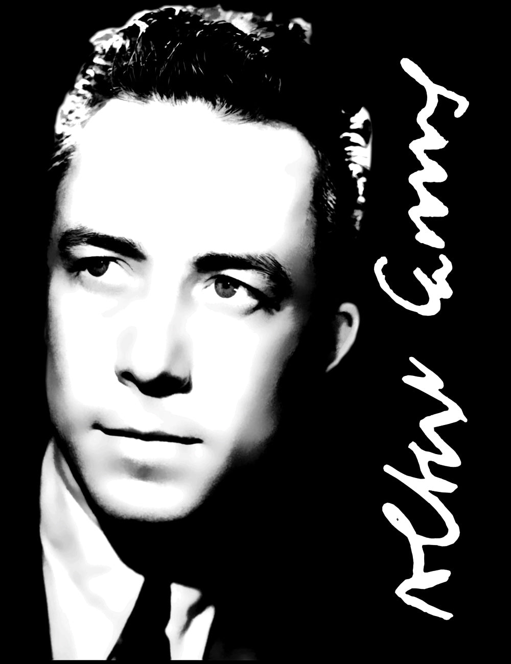 Famous Novelist Albert Camus Signature T Shirt