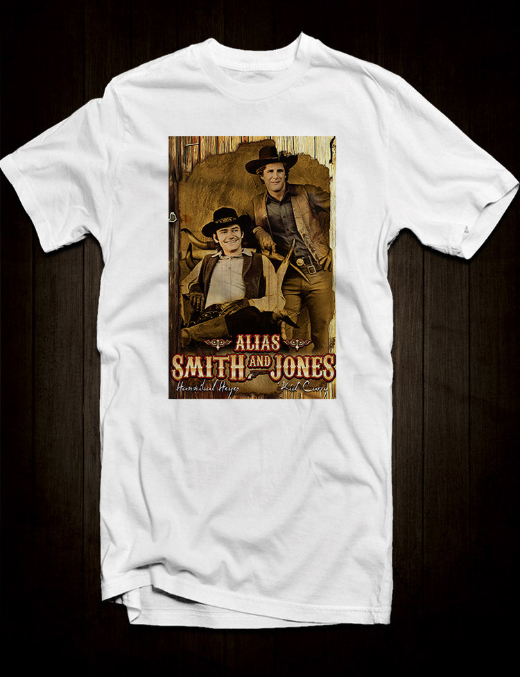 White Alias Smith And Jones T-Shirt