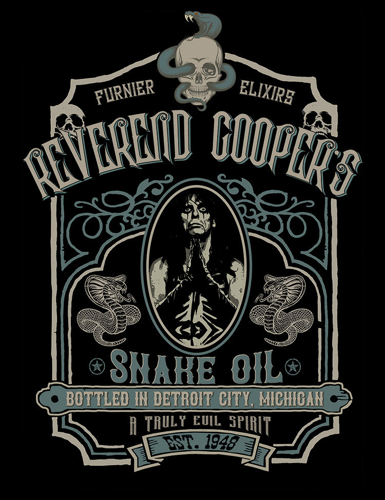 Alice Cooper Brand Snake Oil T-Shirt