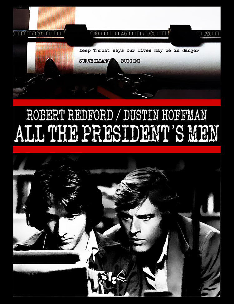 All The President's Men T-Shirt Design