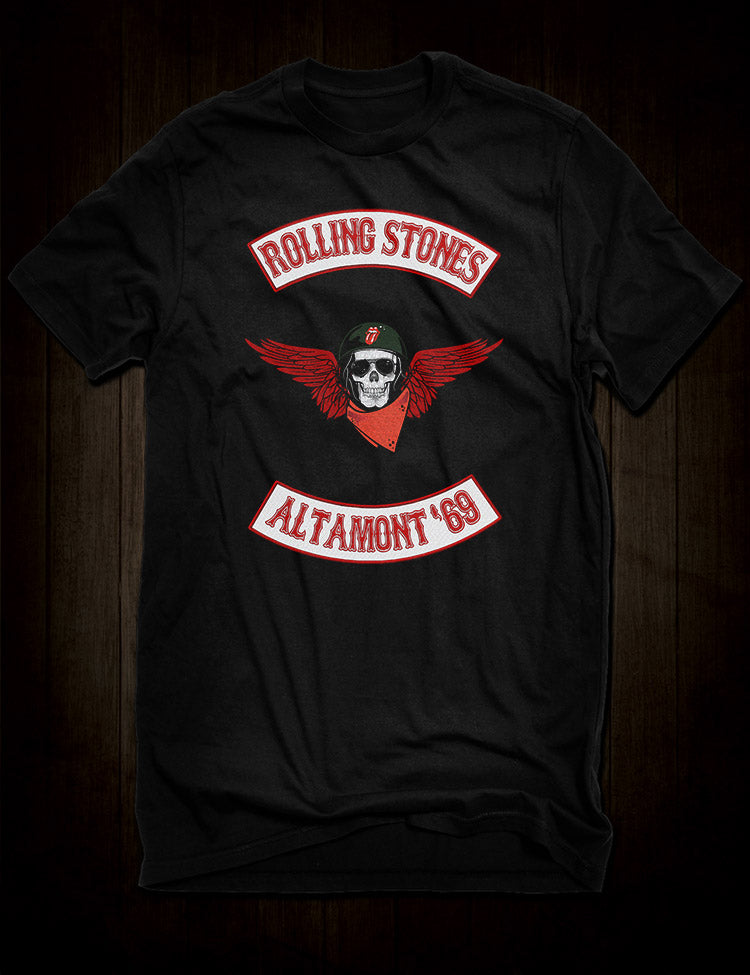 Rolling Stones Altamont '69 T-Shirt