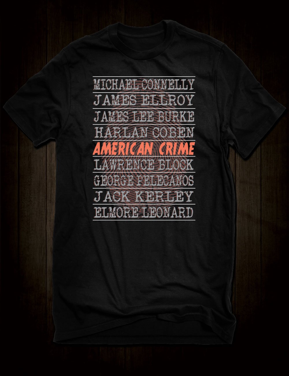American Crime Writers T-Shirt