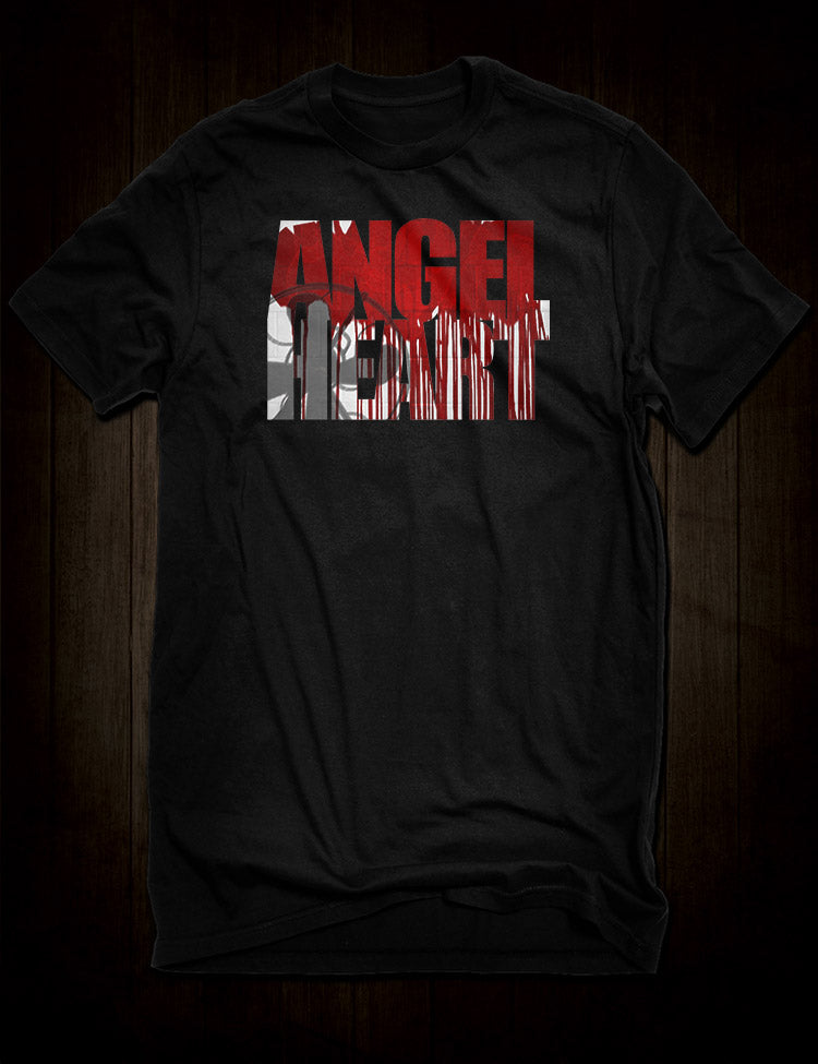 Noir-inspired Angel Heart movie t-shirt