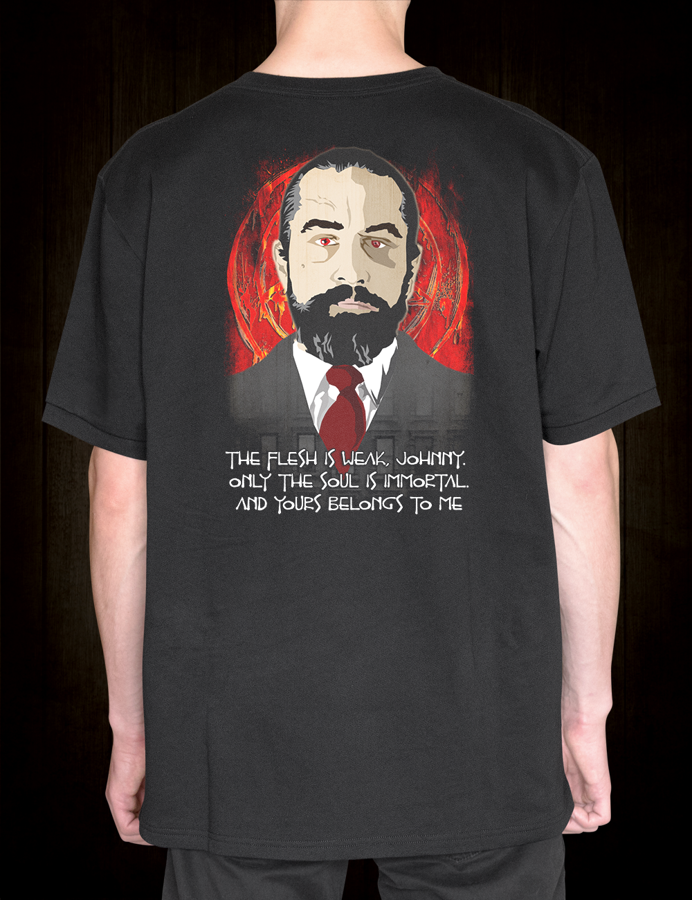 Vintage Angel Heart movie t-shirt design