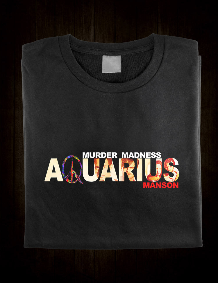 Murder Madness Manson Aquarius T-Shirt