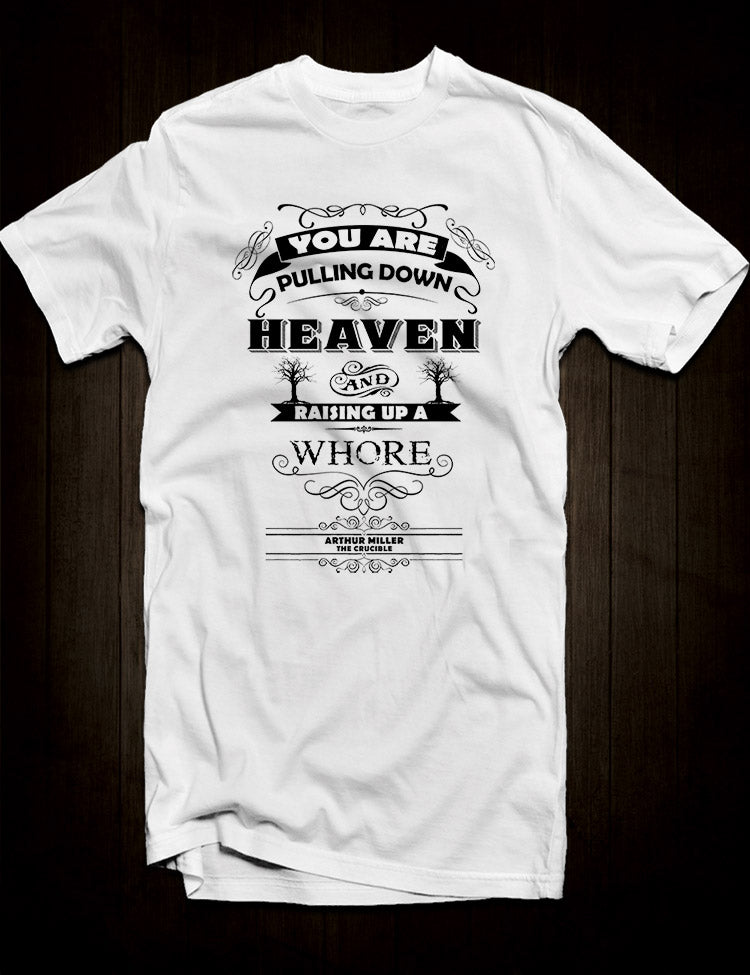 White Arthur Miller - The Crucible T-Shirt