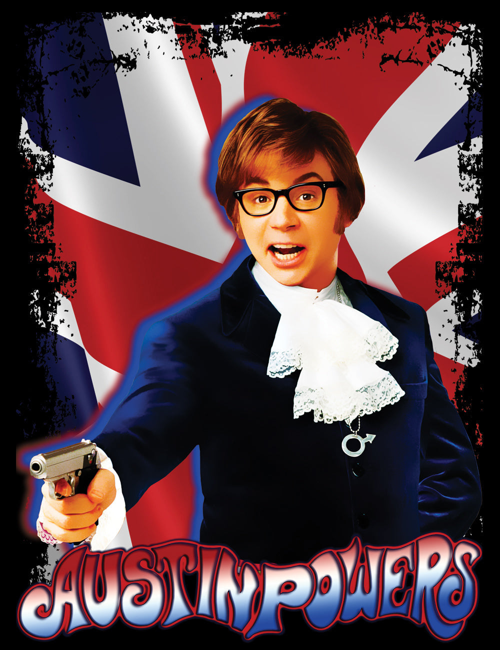 Classic Comedy Film T-Shirt Austin Powers