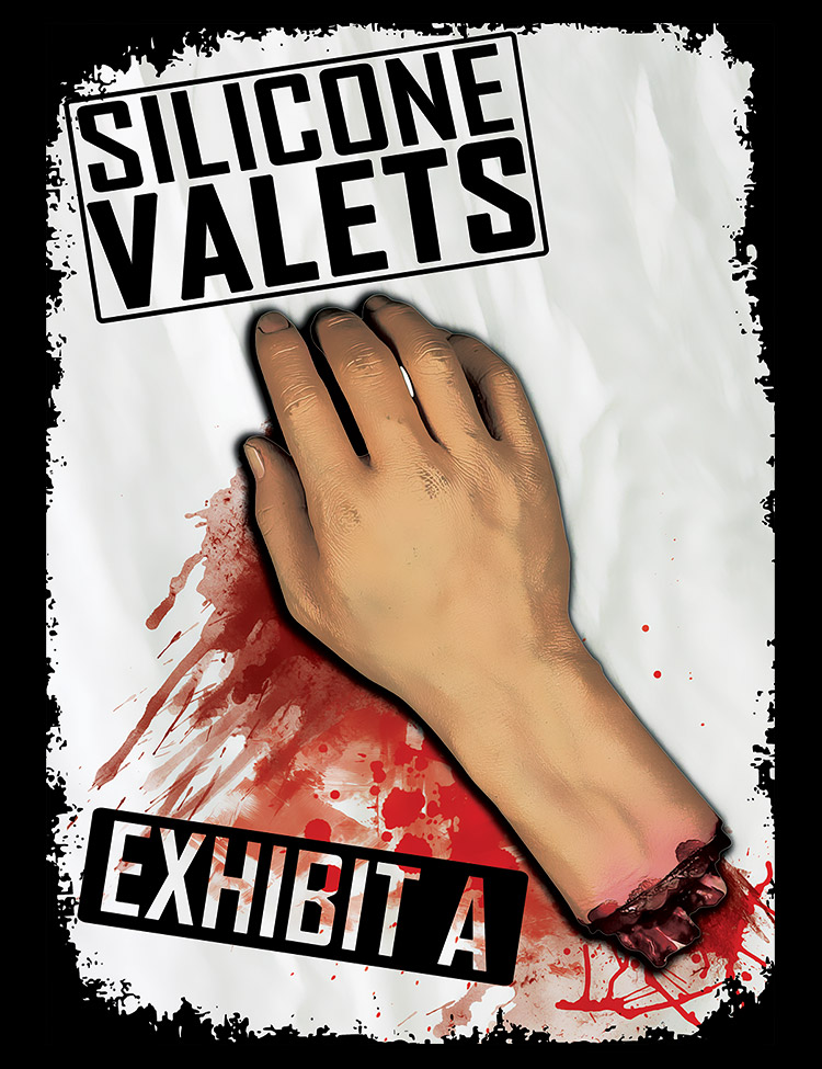 Silicone Valets - Exhibit A T-Shirt - Hellwood Outfitters