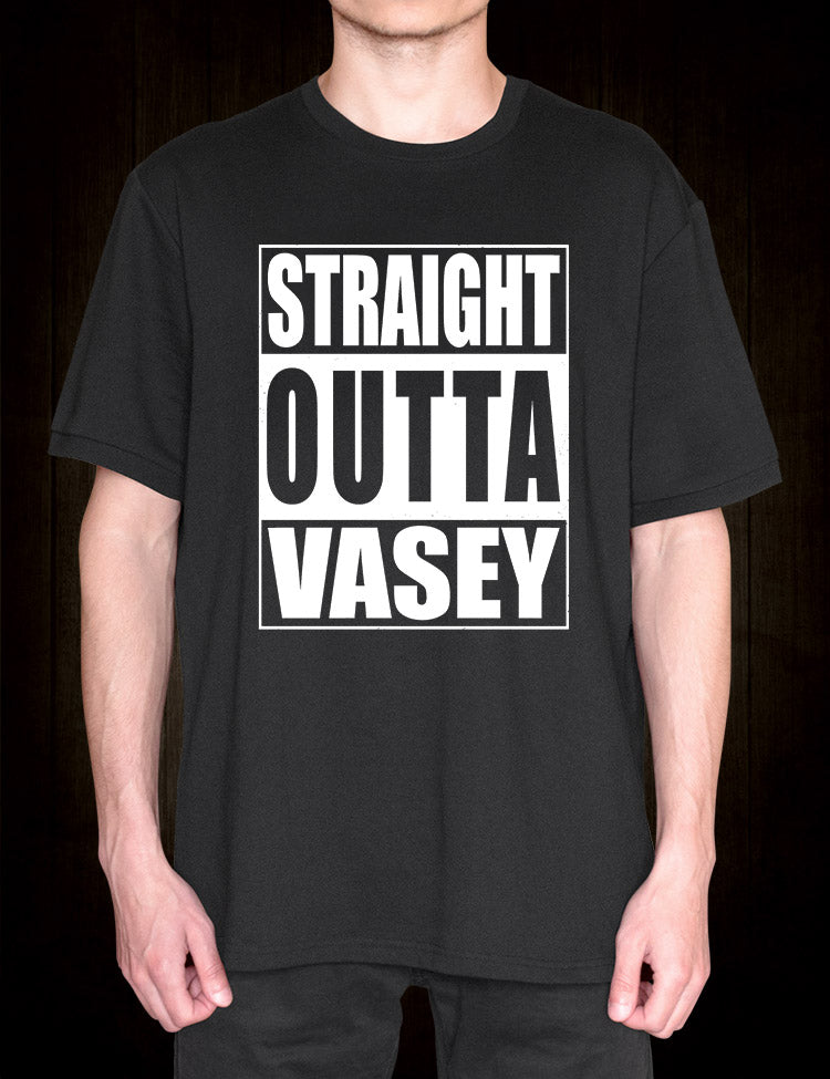 Straight Outta Vasey - League Of Gentlemen T-Shirt - Hellwood Outfitters