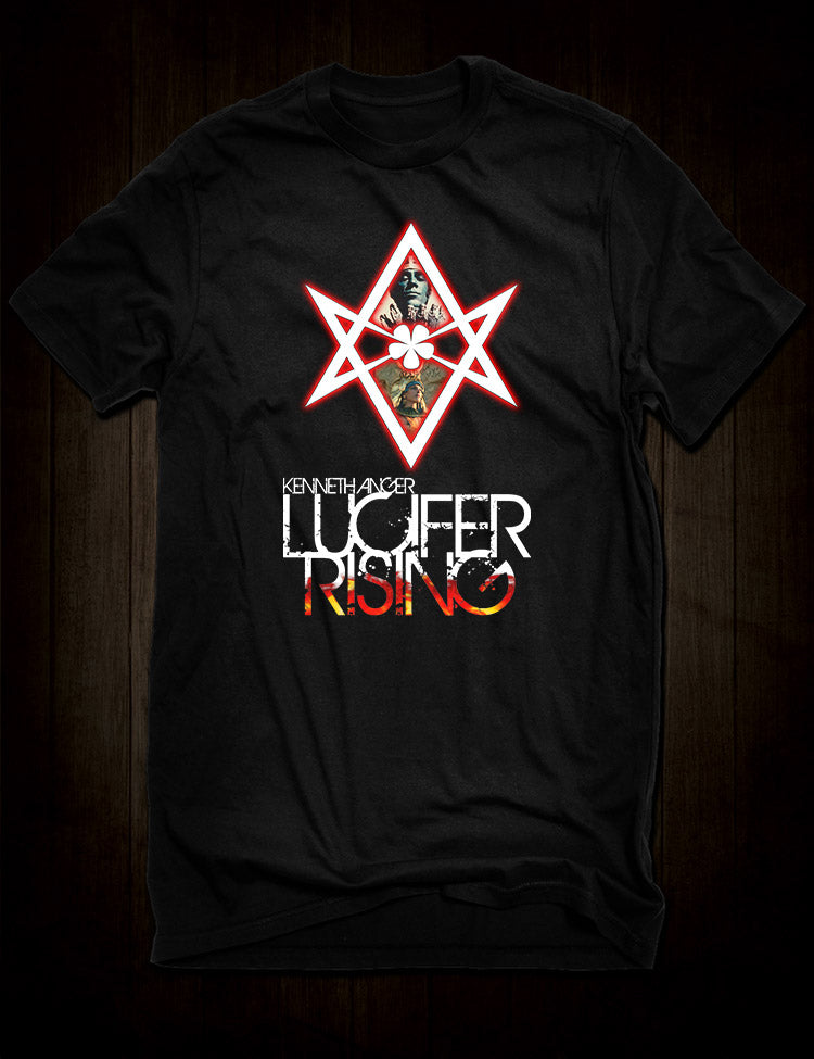 Lucifer Rising Film-inspired Shirt - Avant-Garde Cinema Design