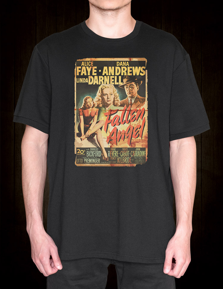 Timeless Film Noir Shirt - Fallen Angel Tee