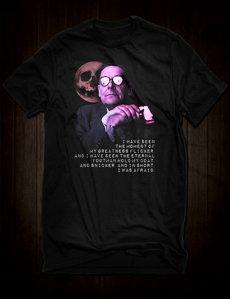 T.S.Eliot - The Eternal Footman T-Shirt