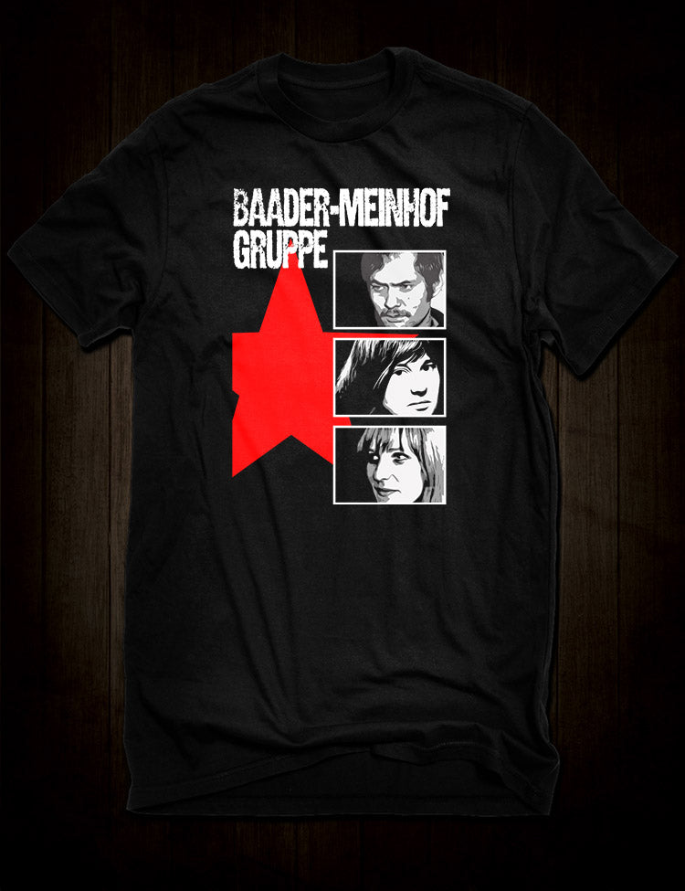 Black Baader Meinhof Gruppe T-Shirt