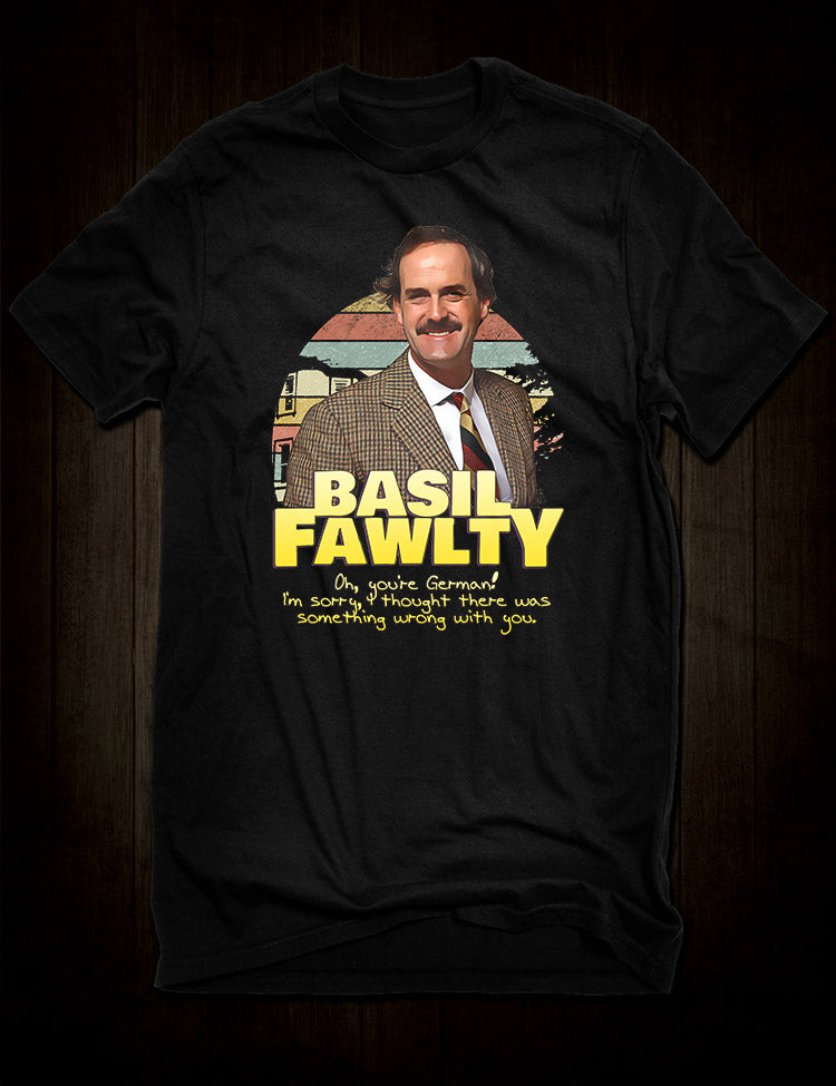 Basil Fawlty T-Shirt inspired by the classic British sitcom