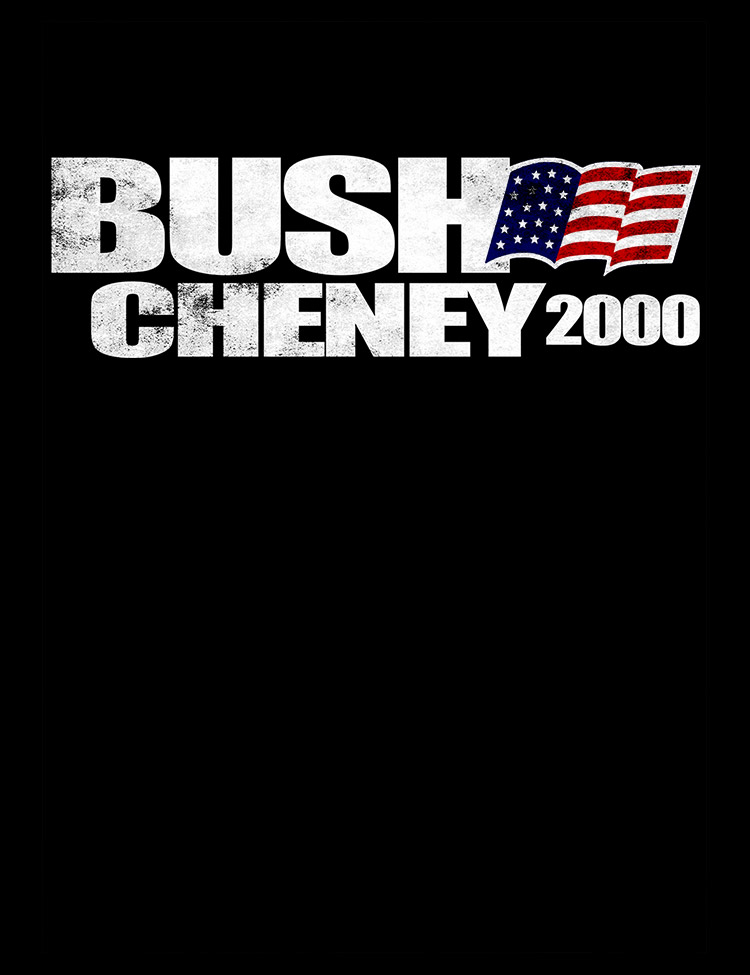 Bush Cheney 2000 T-Shirt - Hellwood Outfitters