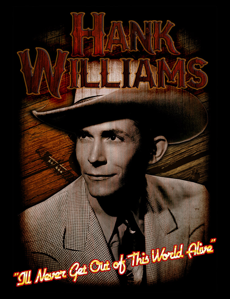 Hank Williams T-Shirt - Hellwood Outfitters