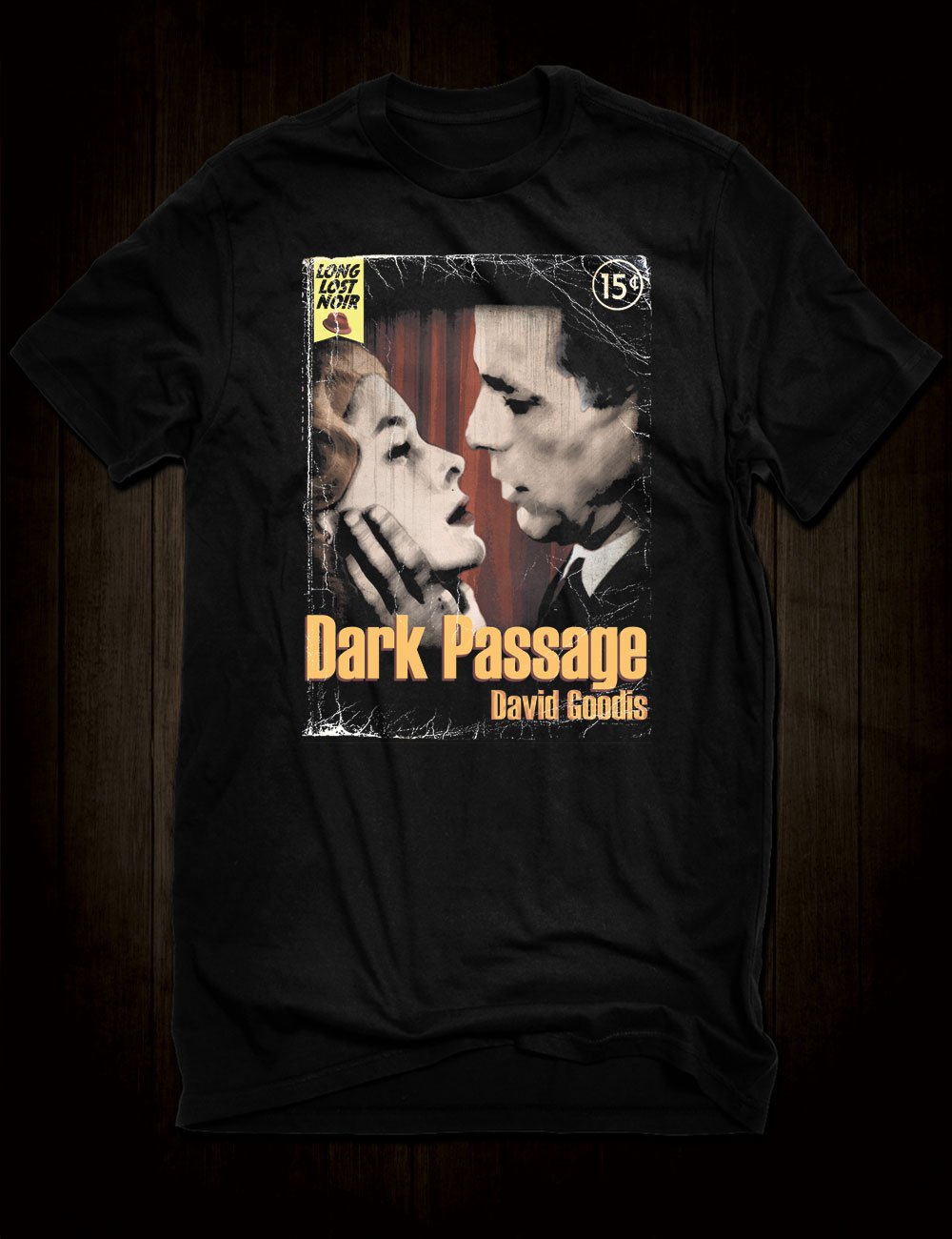 Dark Passage David Goodis T-Shirt - Hellwood Outfitters