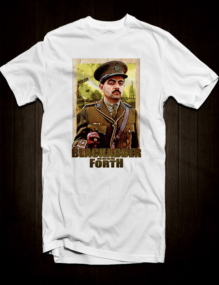 White Blackadder Goes Forth T-Shirt