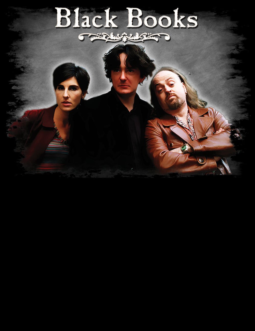 Cult Comedy T-Shirt Black Books