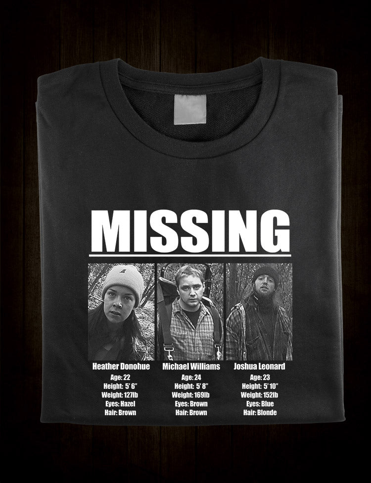 Blair Witch Missing Poster T-Shirt