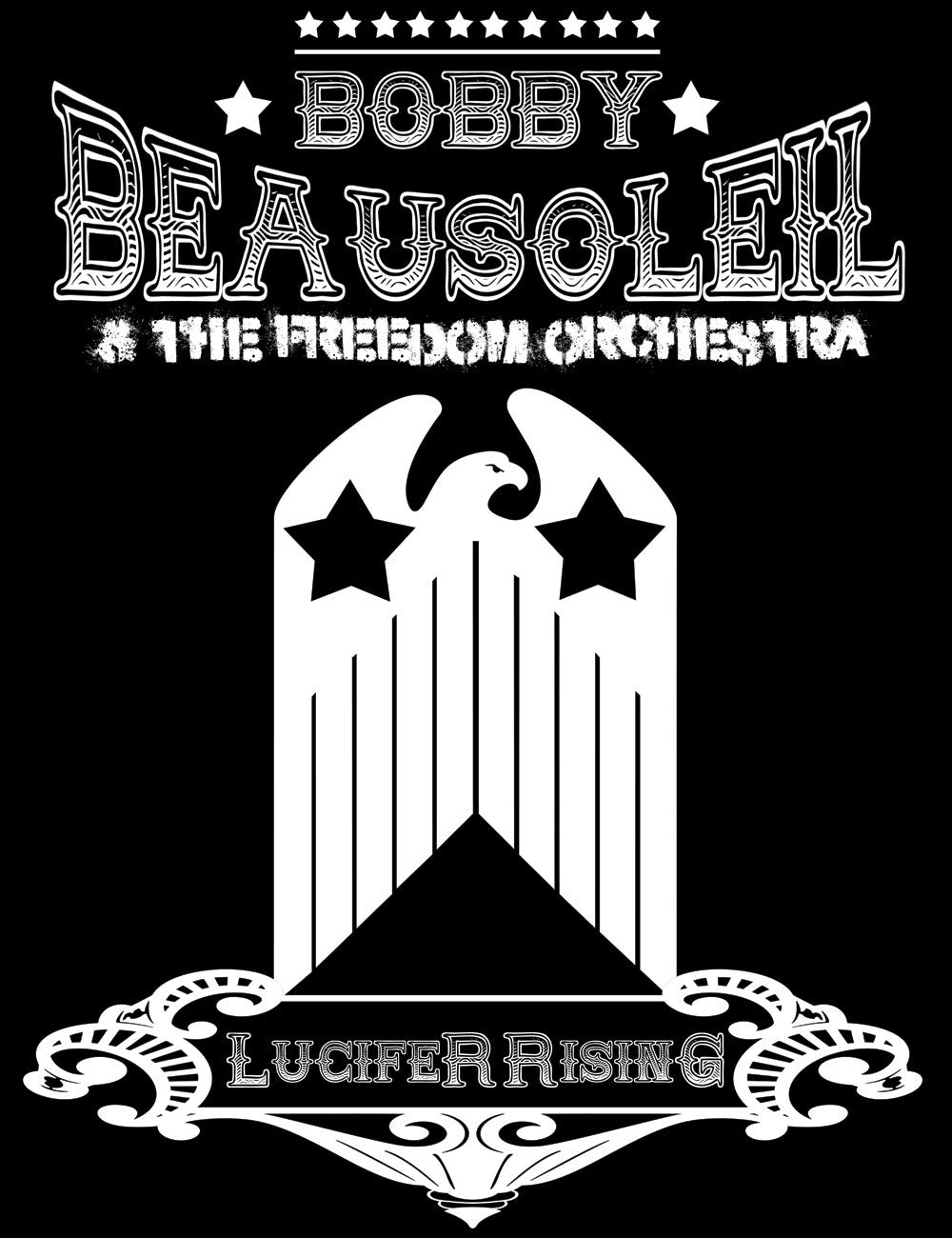 Bobby Beausoleil Freedom Orchestra t-shirt