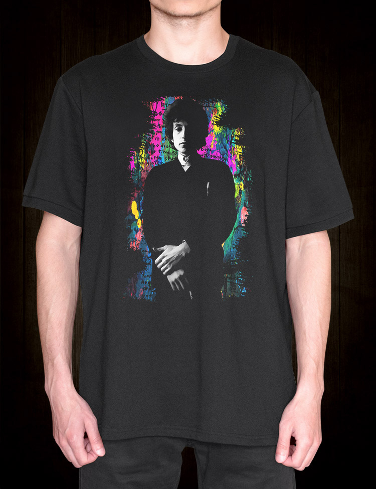 Bob Dylan t-shirt Iconic singer-songwriter apparel