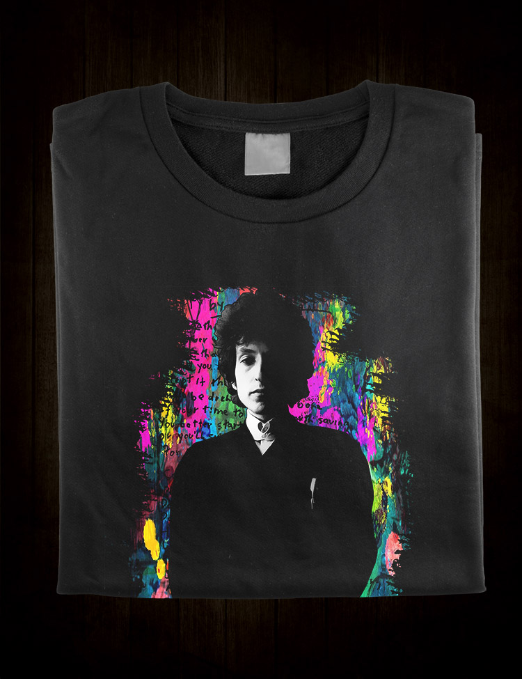 Bob Dylan T-Shirt Folk rock legend shirt