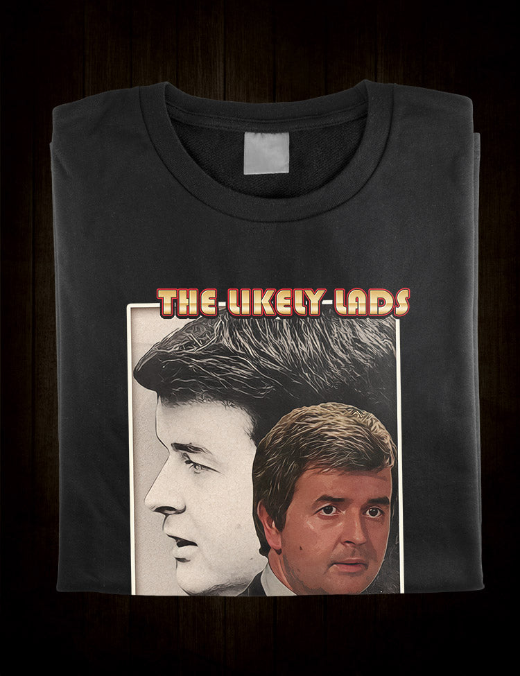 Classic Sitcom T-Shirt featuring Rodney Bewes as Bob Ferris in 'Whatever Happened To The Likely Lads'.