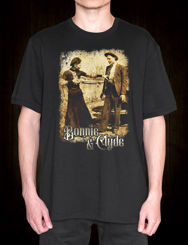True Crime T-Shirt Bonnie And Clyde