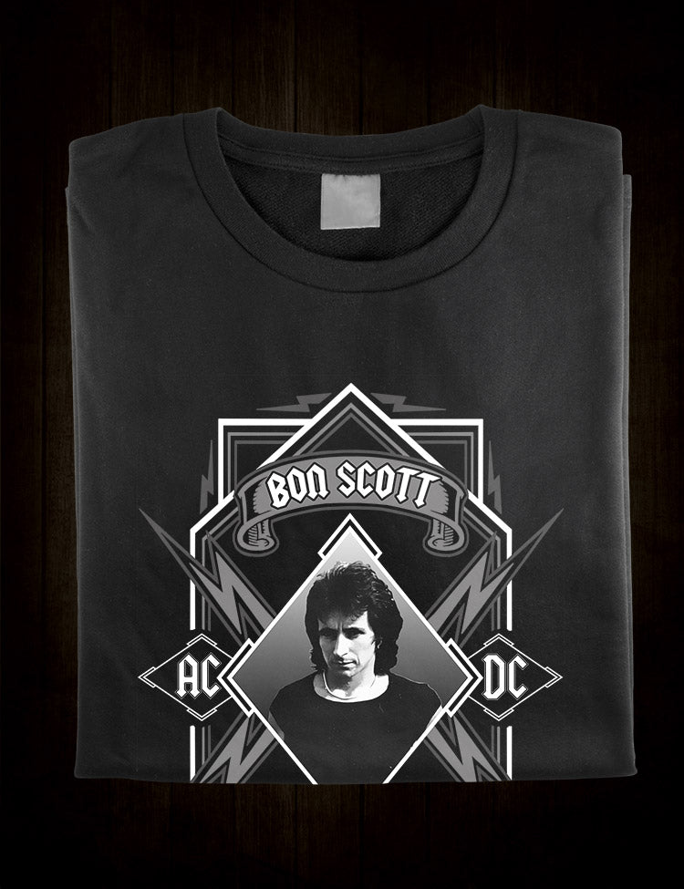 ACDC T-Shirt Bon Scott Memorial