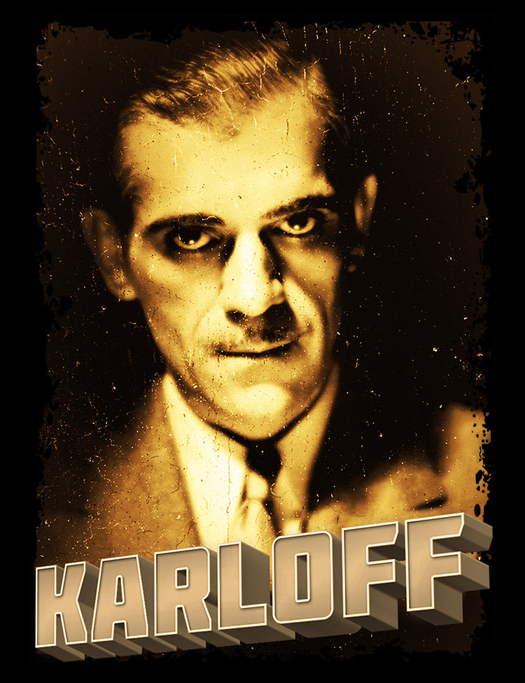 Boris Karloff T-Shirt Hollywood Legend