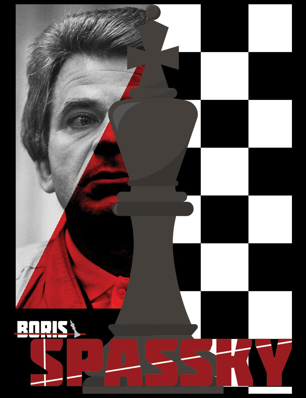 Chess Champion T-Shirt Boris Spassky