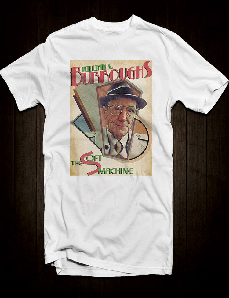White William S Burroughs T-Shirt