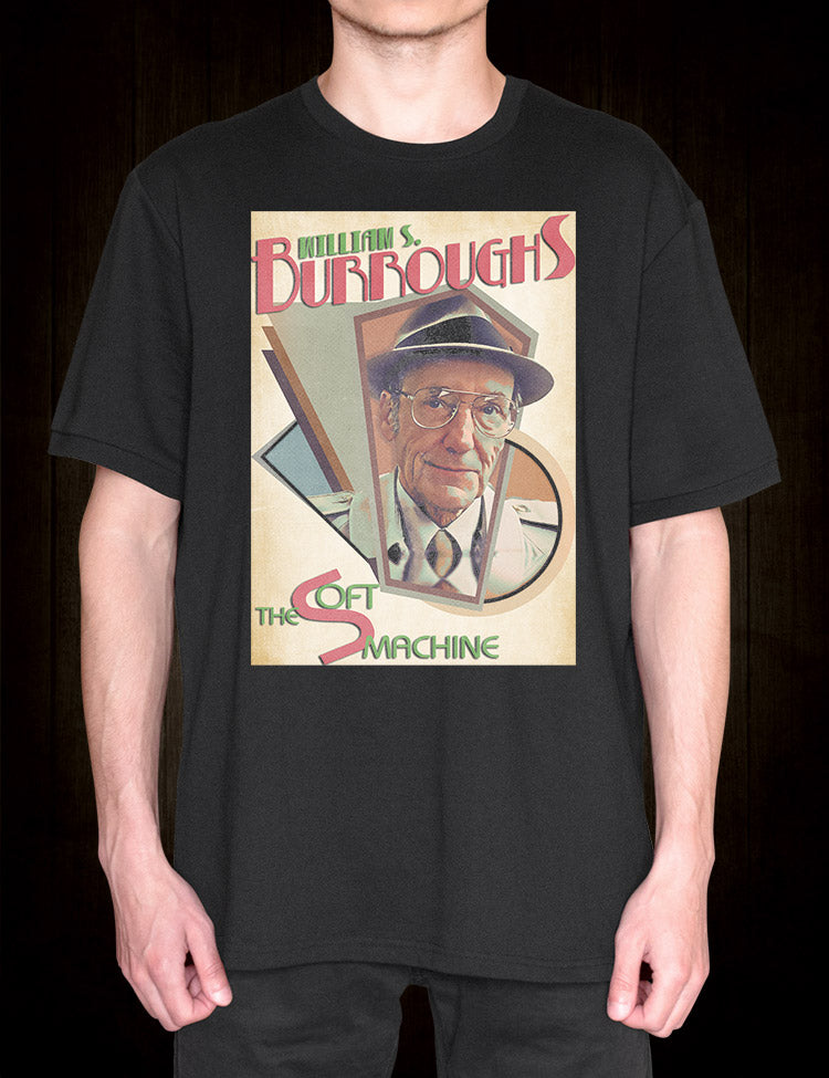 Cult Novel T-Shirt The Soft Machine William S. Burroughs