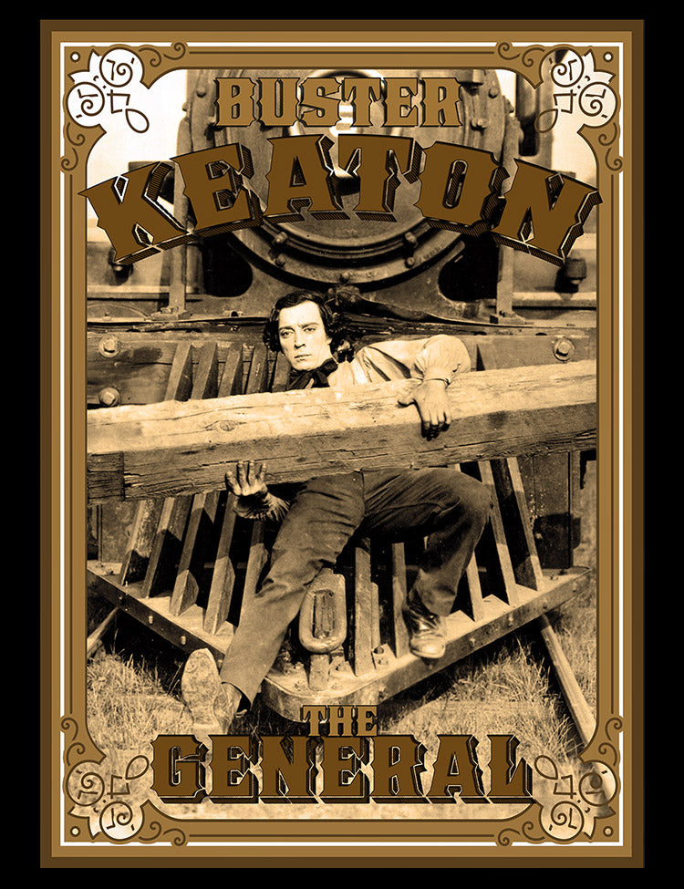 Buster Keaton The General Tee Design