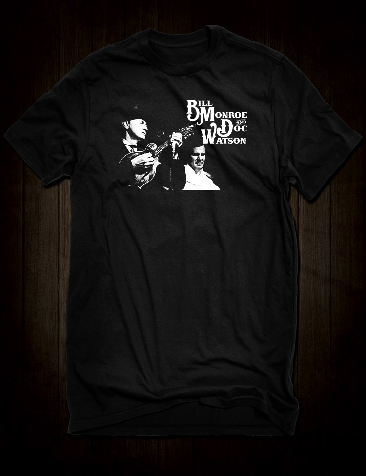 Bill Monroe & Doc Watson T-Shirt - Hellwood Outfitters