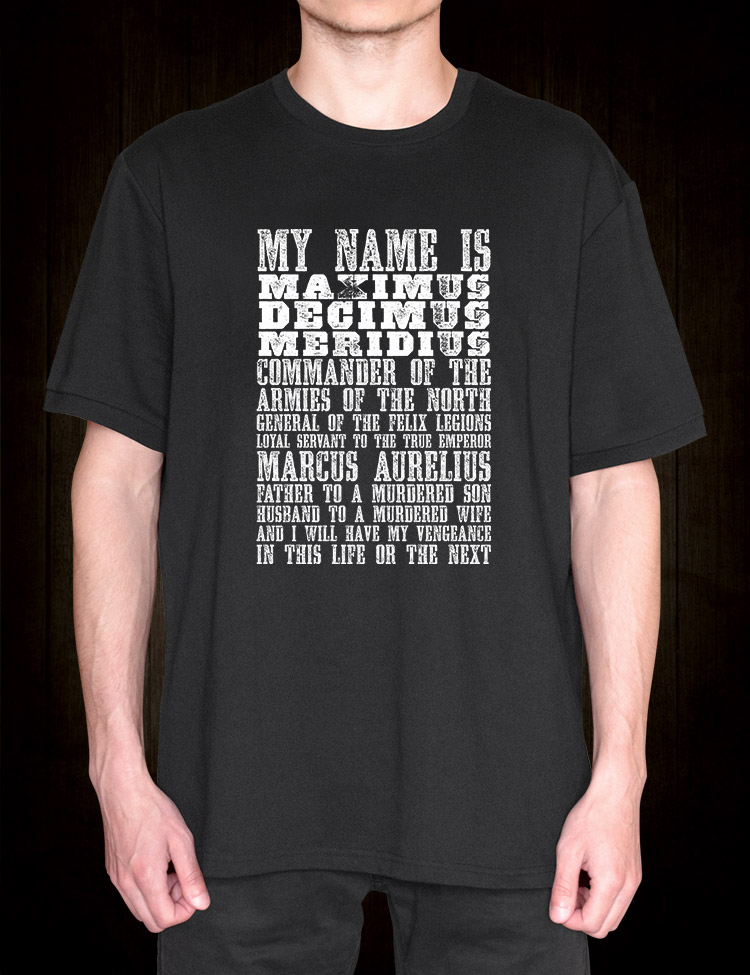 Gladiator Quote T-Shirt - Hellwood Outfitters