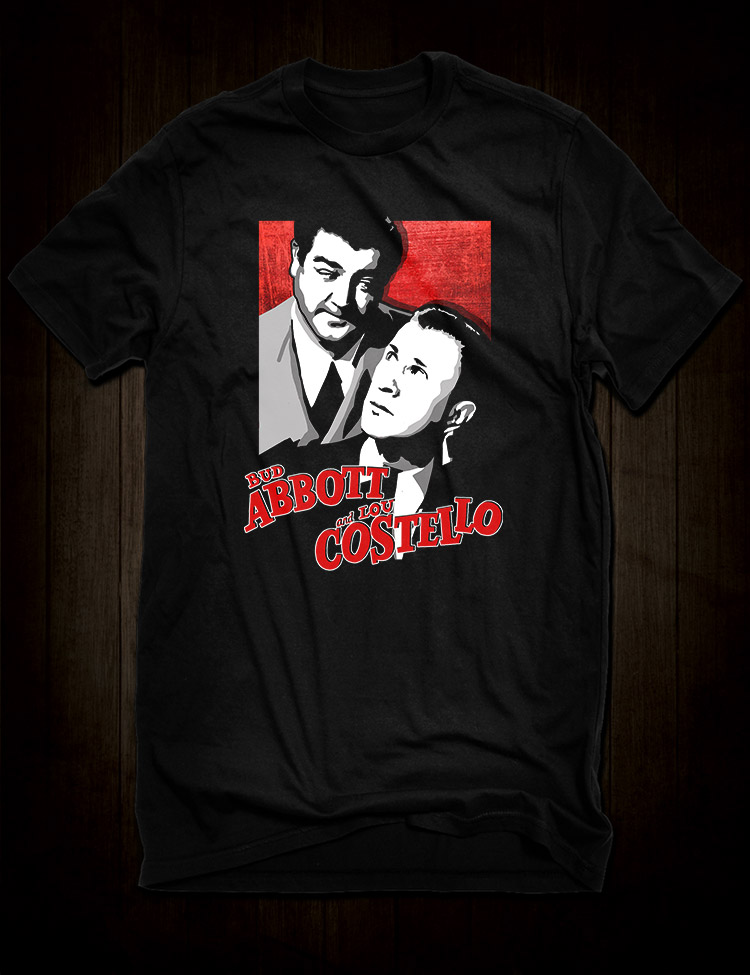 Bud Abbott and Lou Costello T-Shirt - Hellwood Outfitters