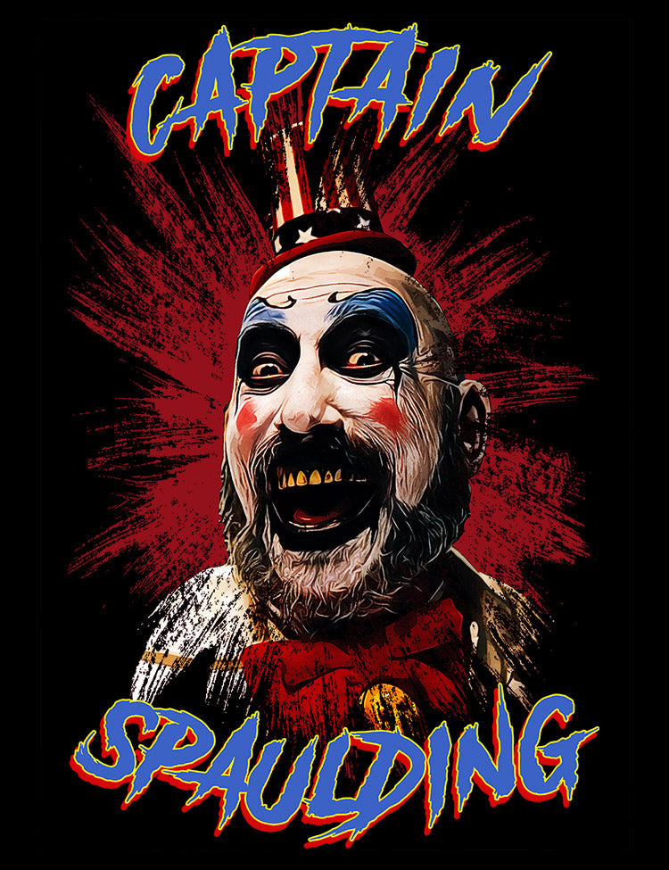 Cult Horror Movie T-Shirt Captain Spaulding