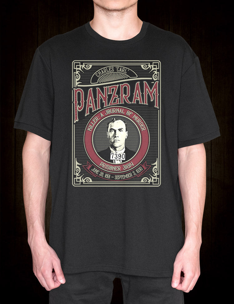 Carl Panzram Serial Killer T-Shirt
