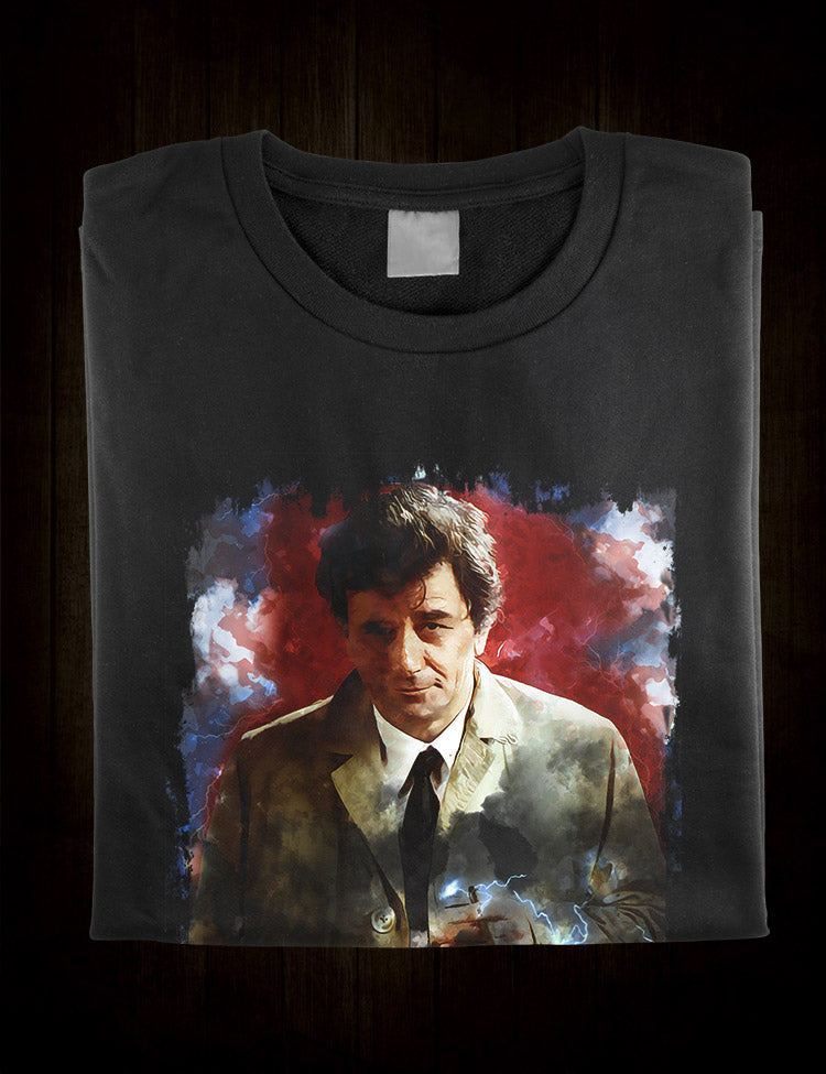 Peter Falk as LT. Columbo T-Shirt LAPD