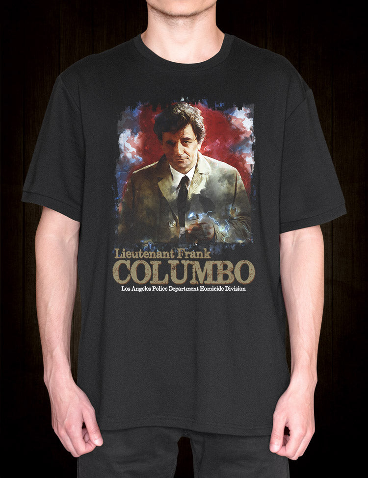 Lieutenant Frank Columbo T-Shirt Peter Falk