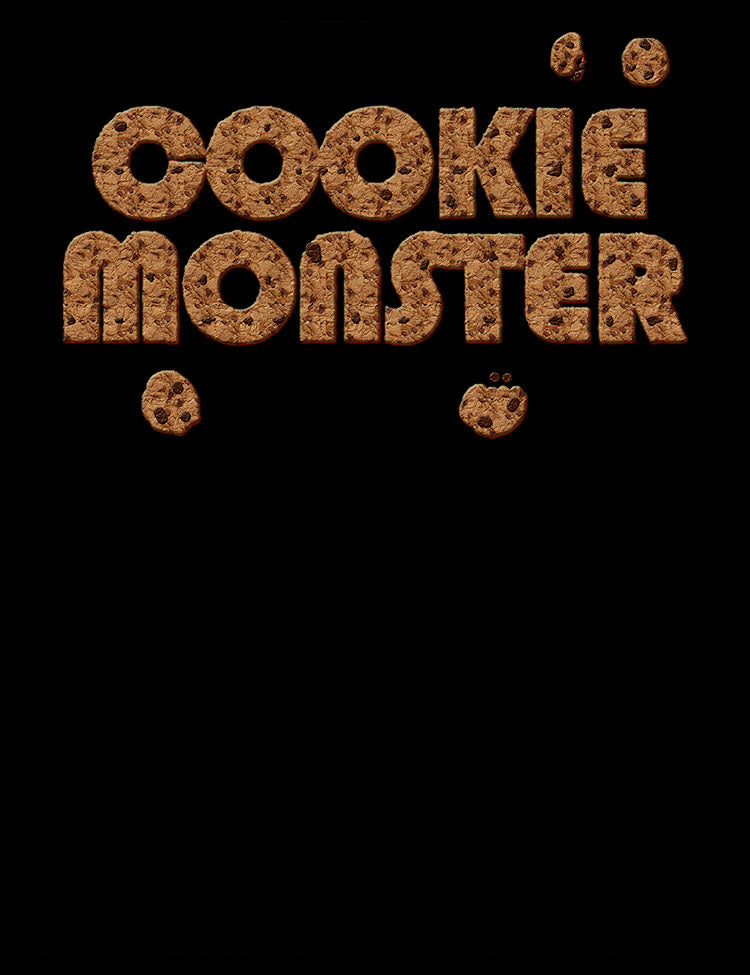 Cookie Monster Tee Design