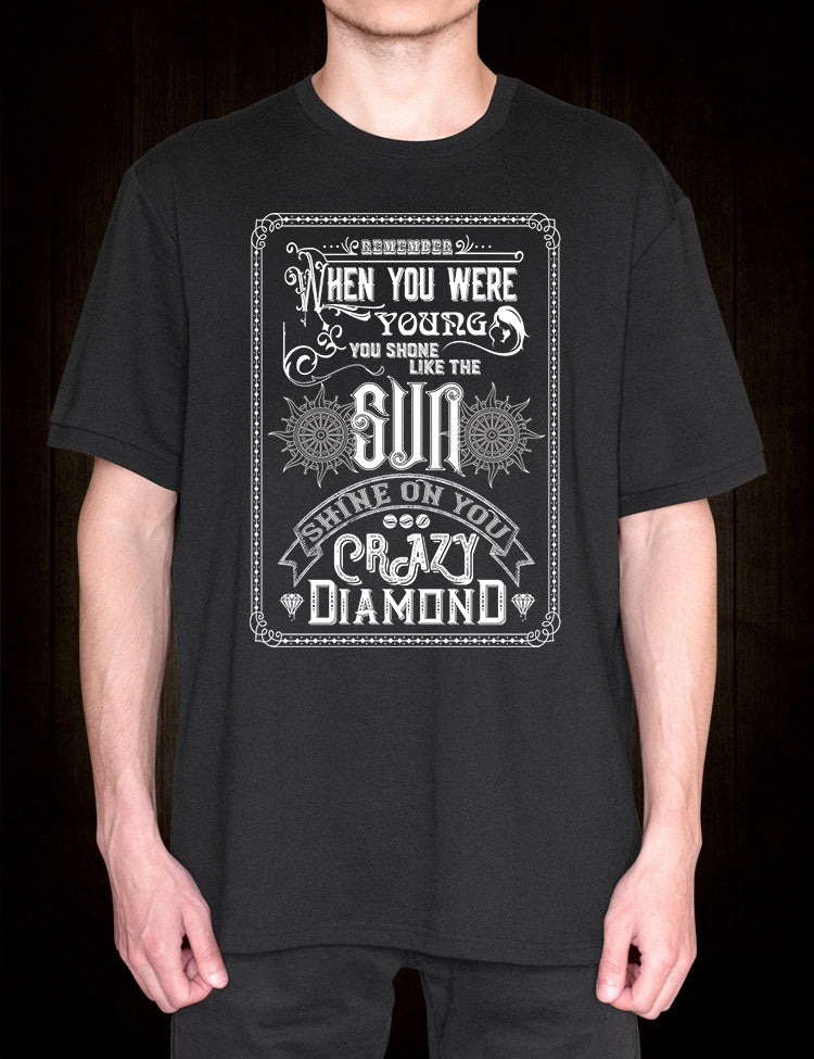 Pink Floyd Syd Barrett Lyric T-Shirt