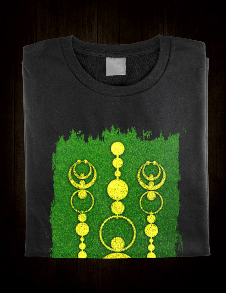 Alien Contact Crop Circles T-Shirt